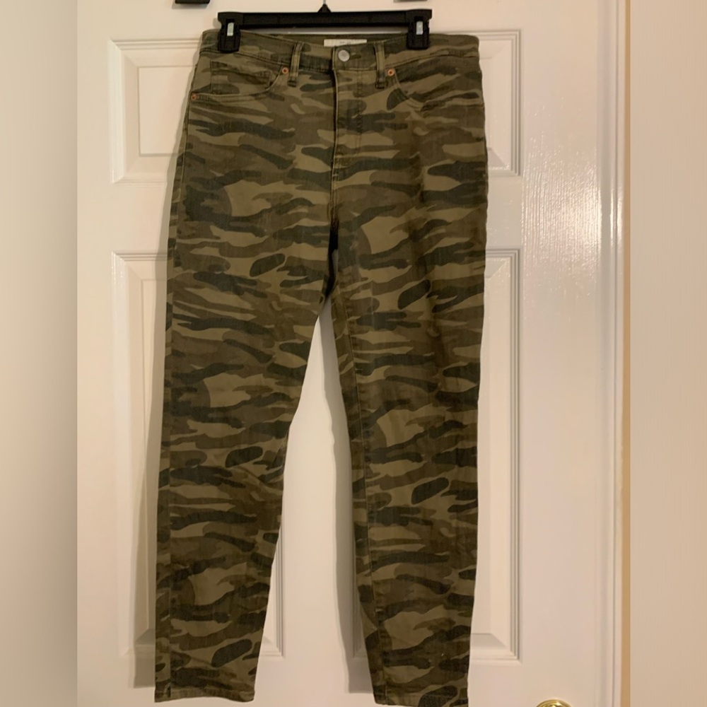 Lucky Brand Camo Jeans Sz 10/31